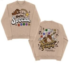 LIZZO Sasha Be Fluting Sweatshirt, Sizes L or 3X, New without Tag Rare SOO